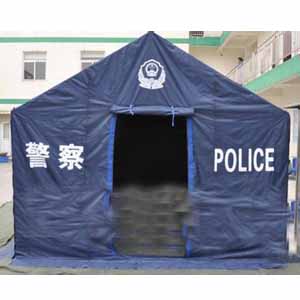 警察工作棉帐篷
